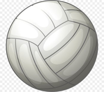 Volleyball Clip art - White Volleyball 