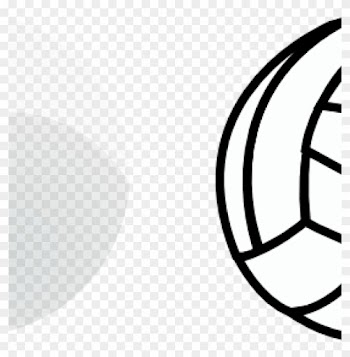 Volleyball Clipart Black And White Volleyball Clip - Volleyball Clipart Vector