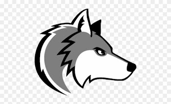 Volleyball Clipart Wolf - St John Paul The Great Wolves