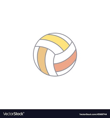 volleyball creative icon from sport icons