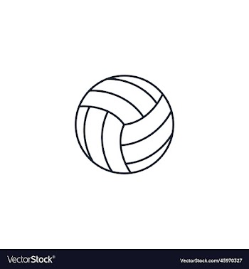 volleyball creative icon from sport icons