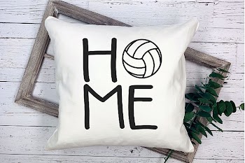 Volleyball Home | Home Decor | Sport SVG Cut File