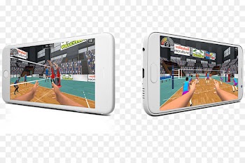 Volleyball Mobile Phones Female Display device - volleyball setter 
