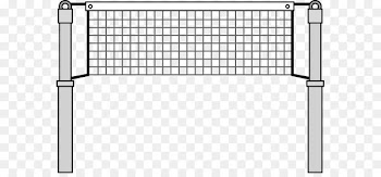 Volleyball net Clip art - Volleyball Court Cliparts 