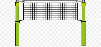 Volleyball net Clip art - Volleyball Court Cliparts 