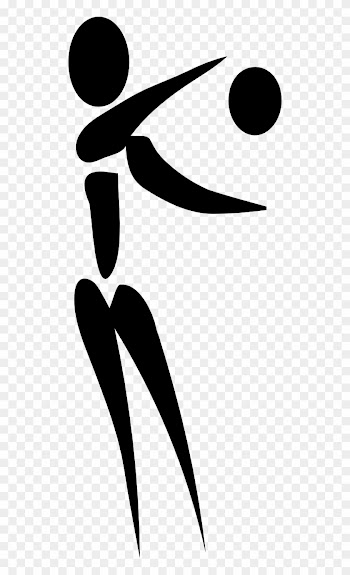 Volleyball Player Clipart - Clip Art