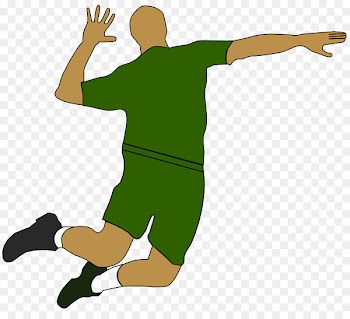 Volleyball spiking Sport Clip art - Free Volleyball Images 