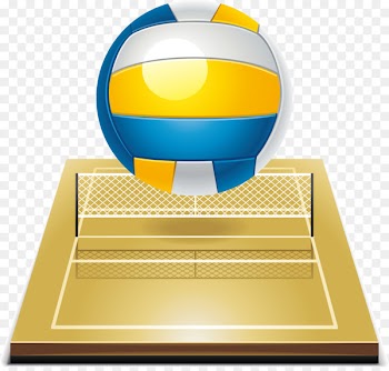 Volleyball Sport Icon - Volleyball venue Volleyball player element 