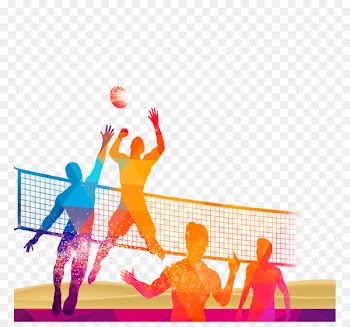 Volleyball Sport Poster - Volleyball material download 