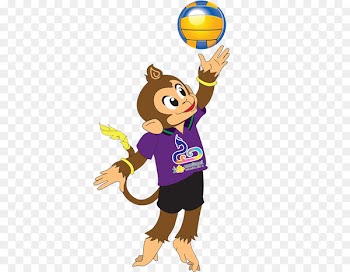 Volleyball Sports Competition Mascot Satit Samakkee - volleyball game 