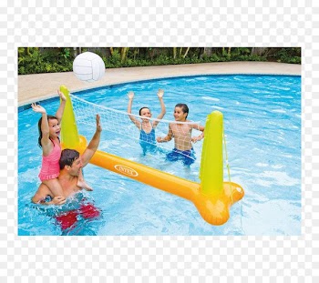 Volleyball Swimming pool Inflatable Filet - volleyball match 