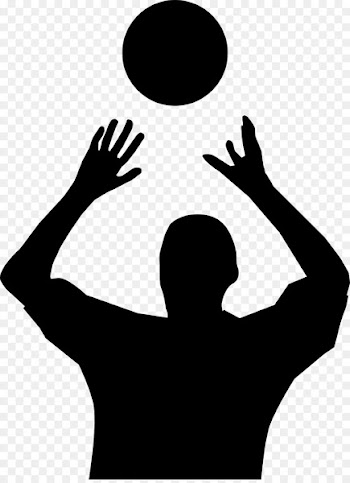 Volleyball techniques Silhouette Clip art - volleyball 