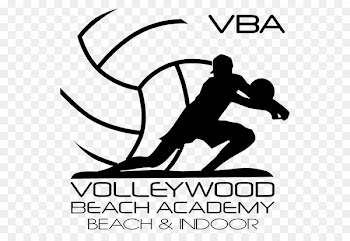 VOLLEYWOOD BEACH ACADEMY Volleyball Etsy Clip art - beach volley 