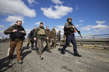 Volodymyr Zelenskyy visited Bucha. April | Free Photo - rawpixel
