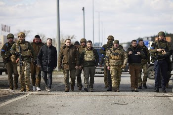 Volodymyr Zelenskyy visited Bucha. April | Free Photo - rawpixel