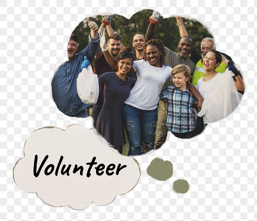 Volunteer environmentalists png speech bubble, | Free PNG - rawpixel