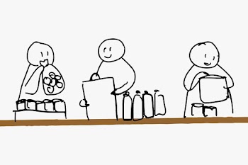 Volunteering doodle vector, people donating… | Free stock illustration | High Resolution graphic