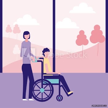 volunteers help work