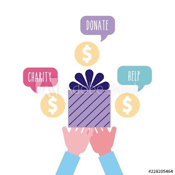 volunteers help work
