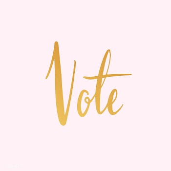 Vote handwritten typography style vector | Free stock vector - 517866