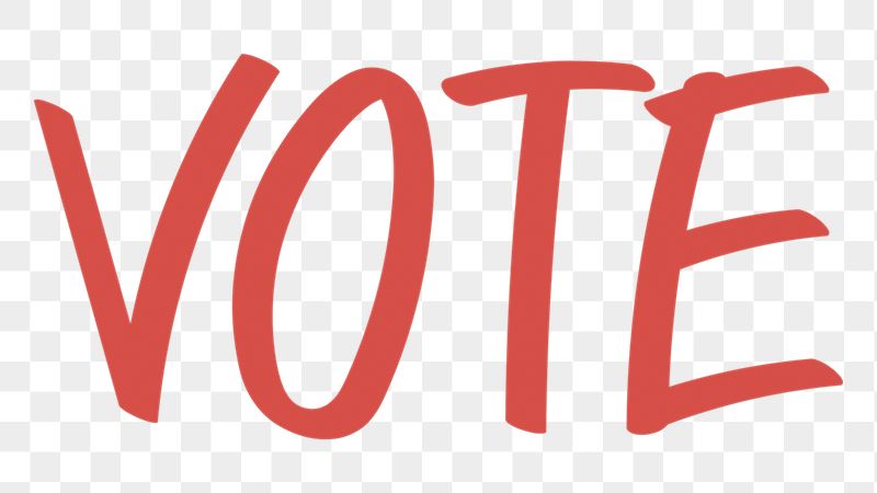 Vote png word sticker, handwritten | Free PNG - rawpixel