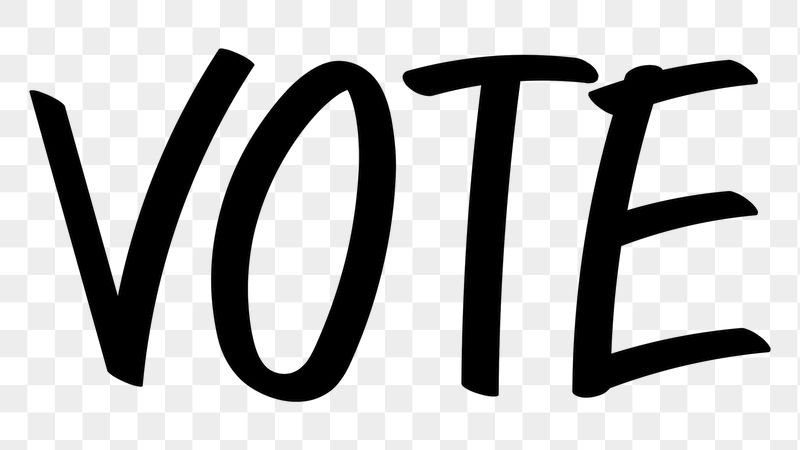 Vote png word sticker, handwritten | Free PNG - rawpixel