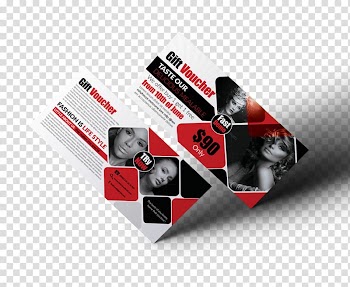 Voucher Gift card Service, colorful fashion gift voucher transparent background PNG clipart