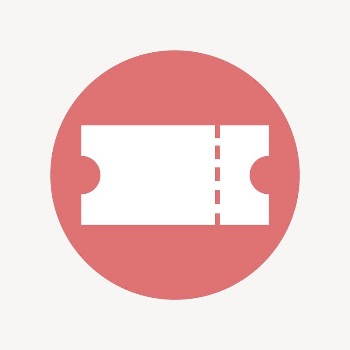 Voucher, ticket icon badge, flat | Free Icons - rawpixel