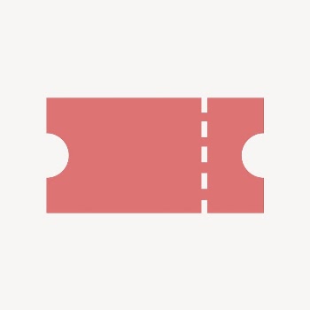 Voucher, ticket icon, pink flat | Free Icons - rawpixel