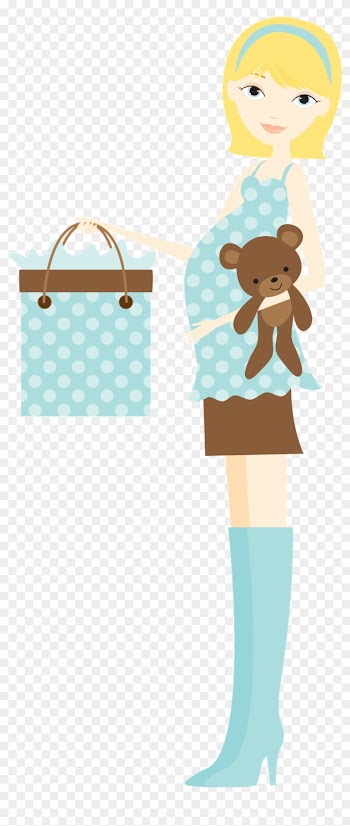 Voy A Ser Mama - Baby Shower Clip Art