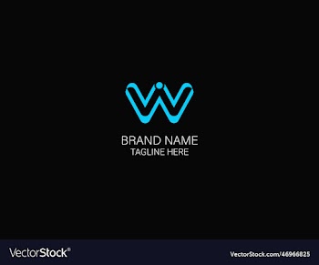 w letter logo