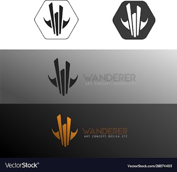 W symbollogo vector image