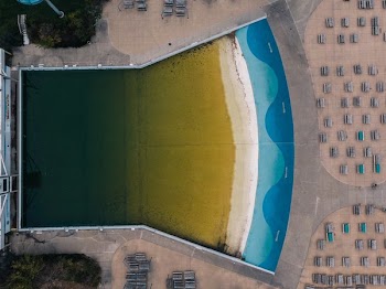 Wading Pool Off Season Aerial