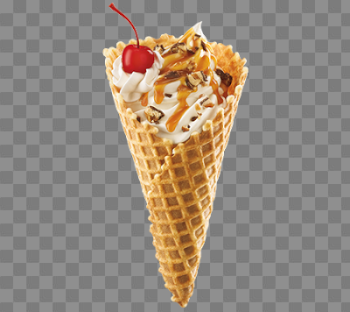 Wafer Ice Cream PNG Picture