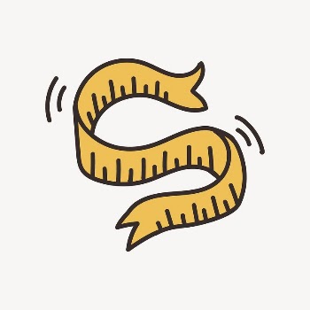 Waist tape doodle collage element | Free Vector - rawpixel