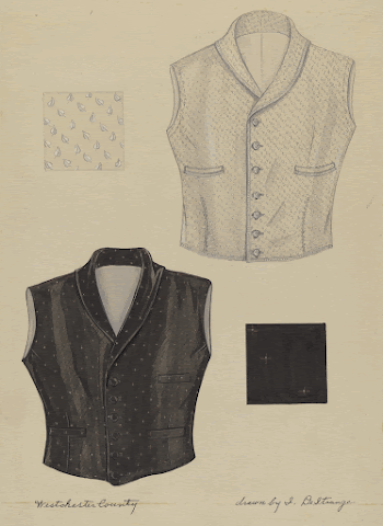 Waistcoats (ca.1936) by Isabelle de | Free Photo - rawpixel