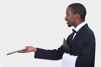 Waiter Free PNG Image