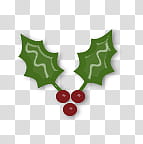 Waiting for Christmas, green and red christmas wreath transparent background PNG clipart