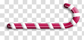 Waiting for Christmas, red and white candy cane transparent background PNG clipart