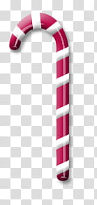 Waiting for Christmas, white and red candycane illustration transparent background PNG clipart