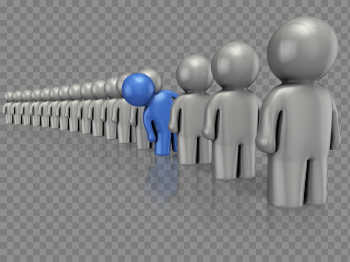 Waiting Line PNG Image Background