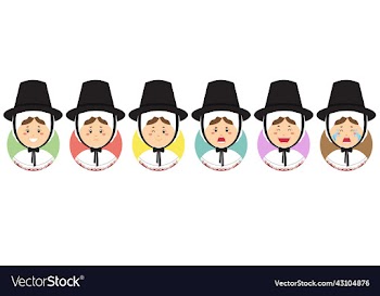 wales avatar with various expression