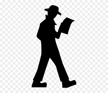 Walker Man Map People Silhouette Walk Walking Public - Boy Spy Silhouette