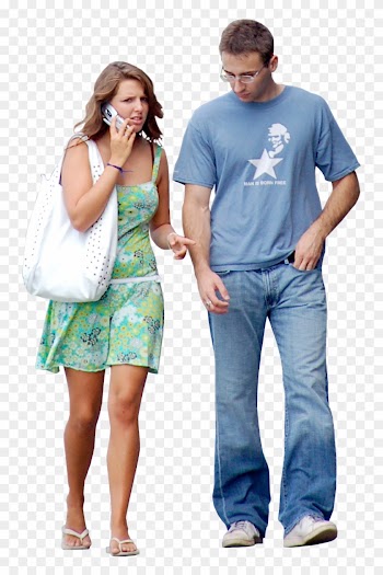 Walking Clip Art - Immediate Entourage People