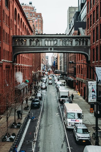 Walking The High Line in New York with my friends, we found this amazing spot, perfectly framed for a photo.