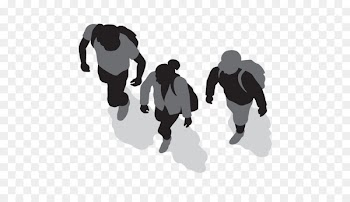 Walking Walkability Drawing Homo sapiens - plan view 