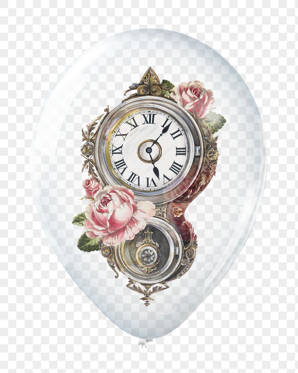Wall clock png, object in clear | Free PNG - rawpixel