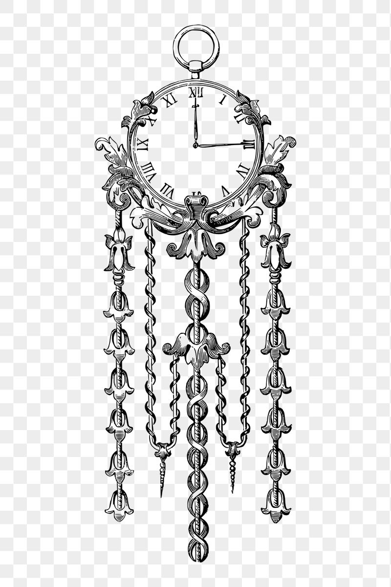 Wall clock png sticker illustration, | Free PNG - rawpixel