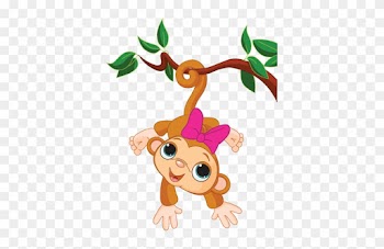 Wall Colour - Baby Monkey Clip Art