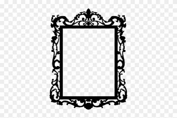 Wall Colour - Black Vintage Frame Vector
